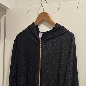 Savage X Fenty Black Glitter Jumpsuit